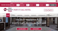 Desktop Screenshot of bwportocallhotel.com